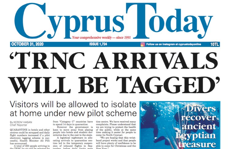 Cyprus Today 31 October 2020