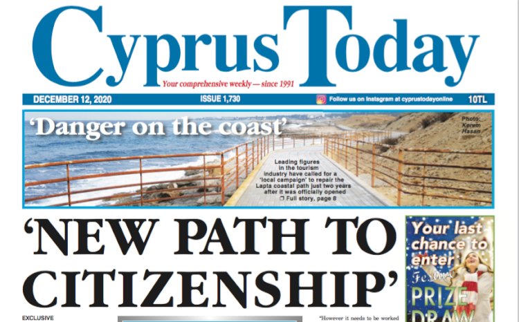 Cyprus Today 12 December 2020