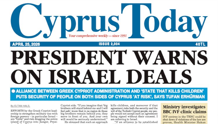 Cyprus Today April 25, 2026 PDFs