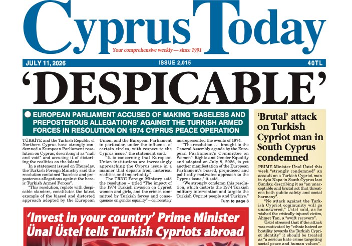 Cyprus Today July 11, 2026