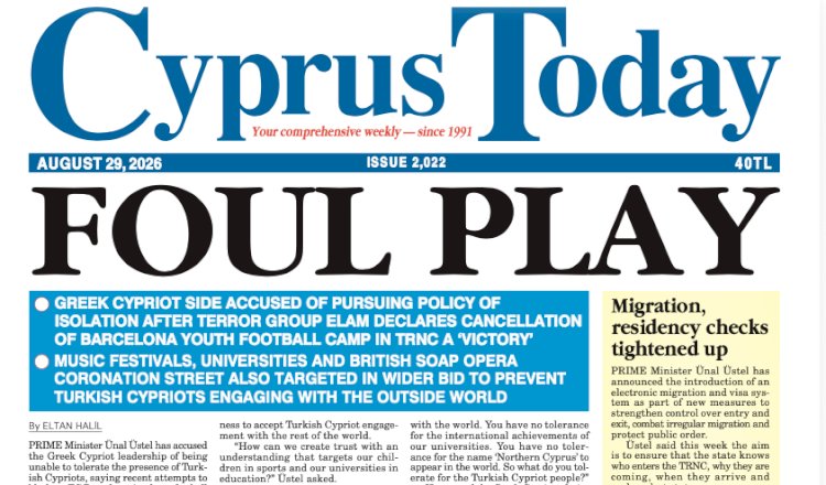 Cyprus Today August 29, 2026 PDFs