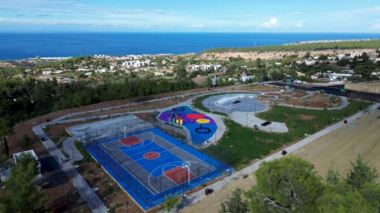 Surfacing work nears completion at new Karaağaç park