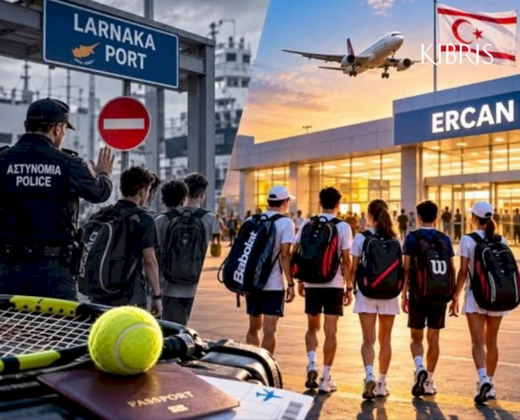 Georgian tennis players refused entry at Larnaca arrive via Ercan