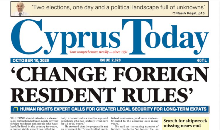 Cyprus Today October 10, 2026 PDFs