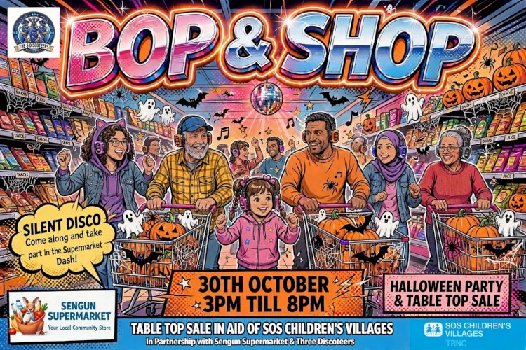 Halloween &lsquo;bop and shop&rsquo; to raise funds for SOS
